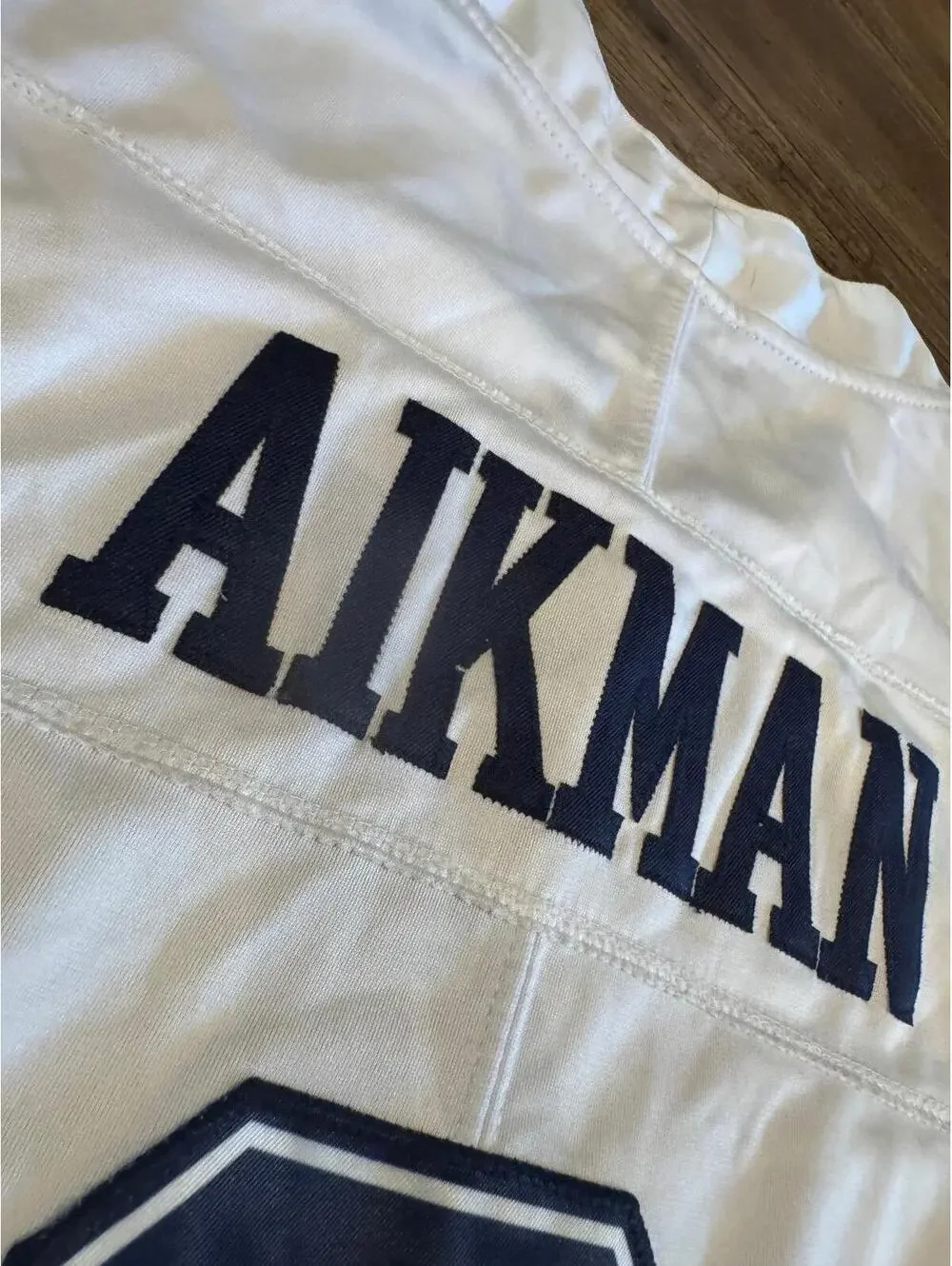 Troy Aikman Dallas Cowboys Nike White/Navy Jersey Sz XXL EUC